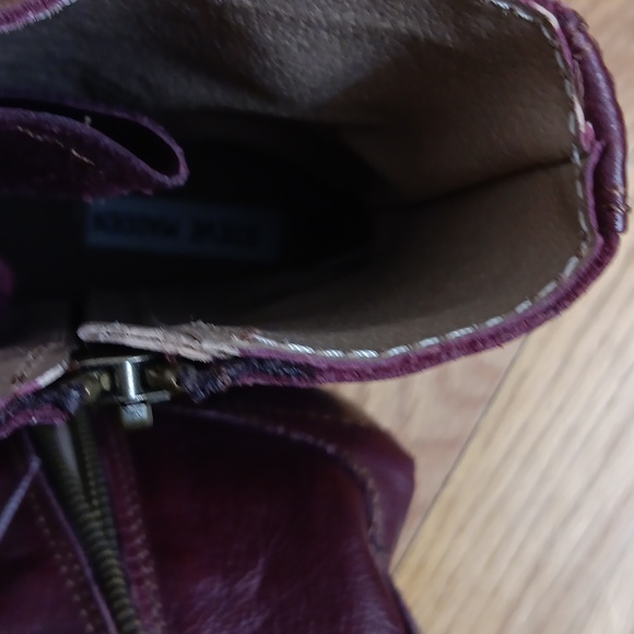 Steve Madden leather combat boots - Picture 4 of 6